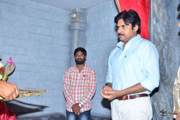 Pawan Kalyan At Andhra Prabha Office Ganesh Pooja
